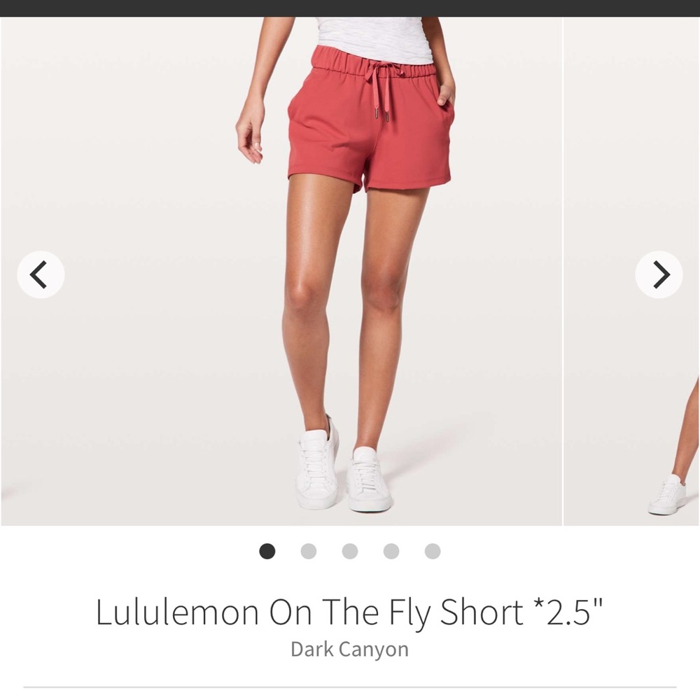 Lululemon on the fly short